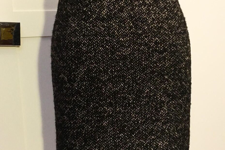 gonna tubino con frange